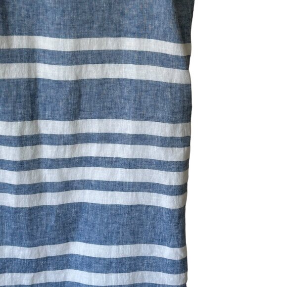 Beachlunchlounge Jaylene sleeveless Shift Dress Coastal Casual Summer Nautical - Picture 10 of 11